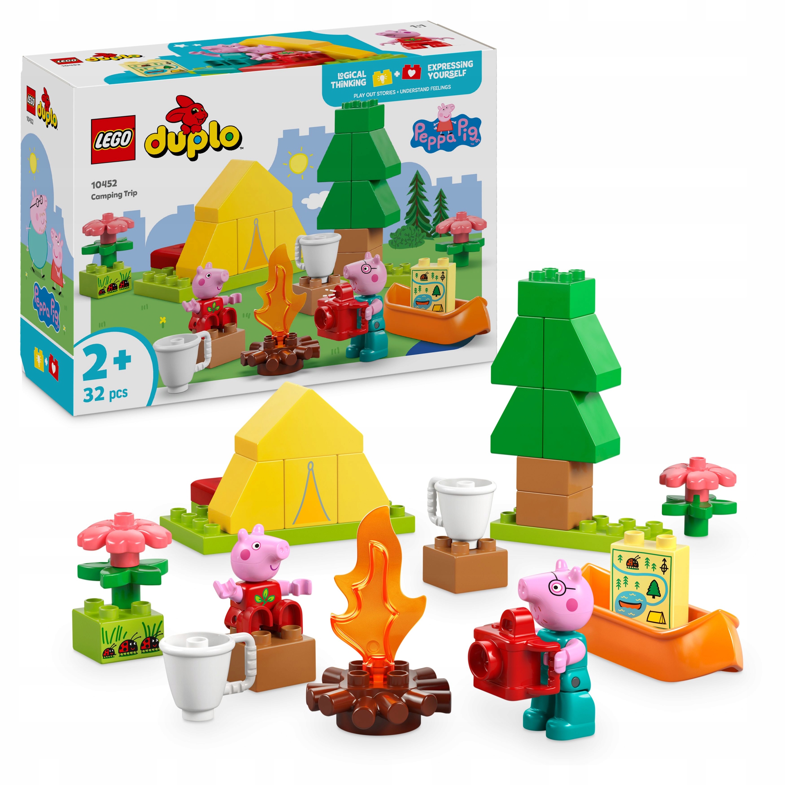LEGO Duplo Świnka Peppa i kemping 10452
