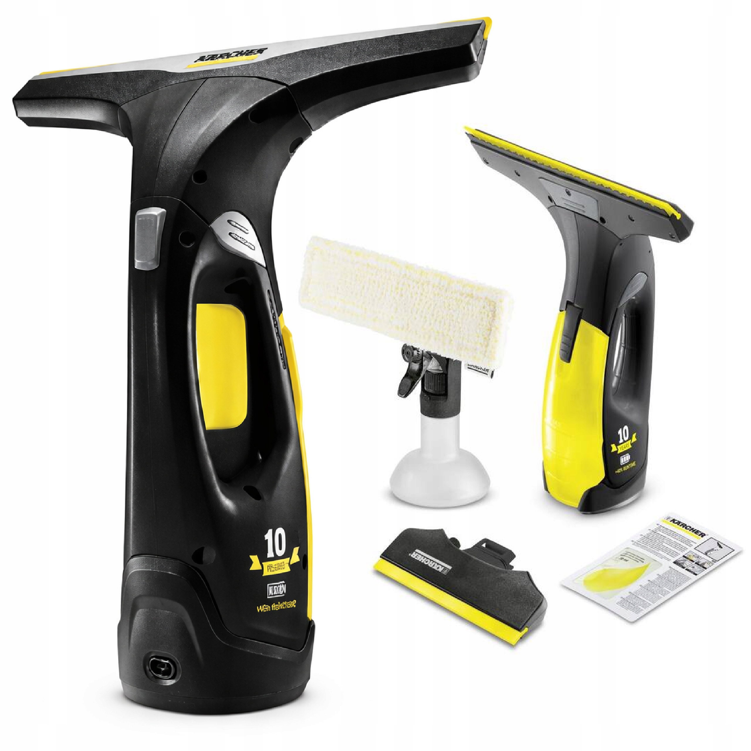Myjka do okien szyb płytek Kärcher Wv 2 Black Edition 28cm bezprzewodowa