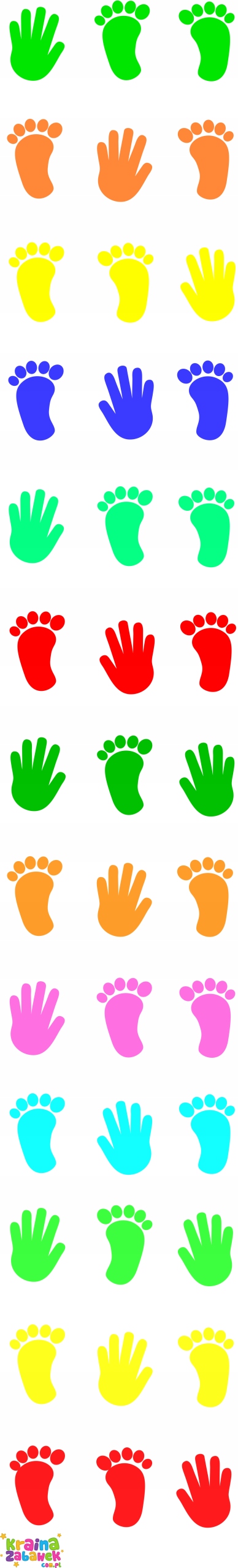 

Mata Gra Animacyjna Skaczące Stópki Rączk 50x300cm