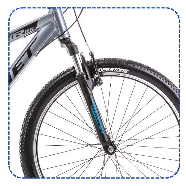 ROWER GÓRSKI MTB ROMET RAMBLER 6.0 26 SHIMANO ALU OŚWIETLENIE STOPKA GRATIS Kod producenta 2326290-15