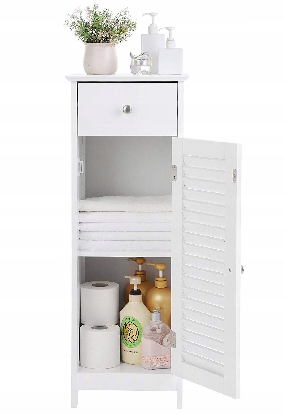 SZAFKA ŁAZIENKOWA, REGAŁ, PÓŁKA SŁUPEK DO ŁAZIENKI Marka Songmics