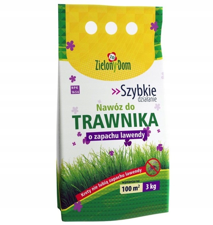 

Nawóz Do Trawnika O Zapachu Lawendy 3KG