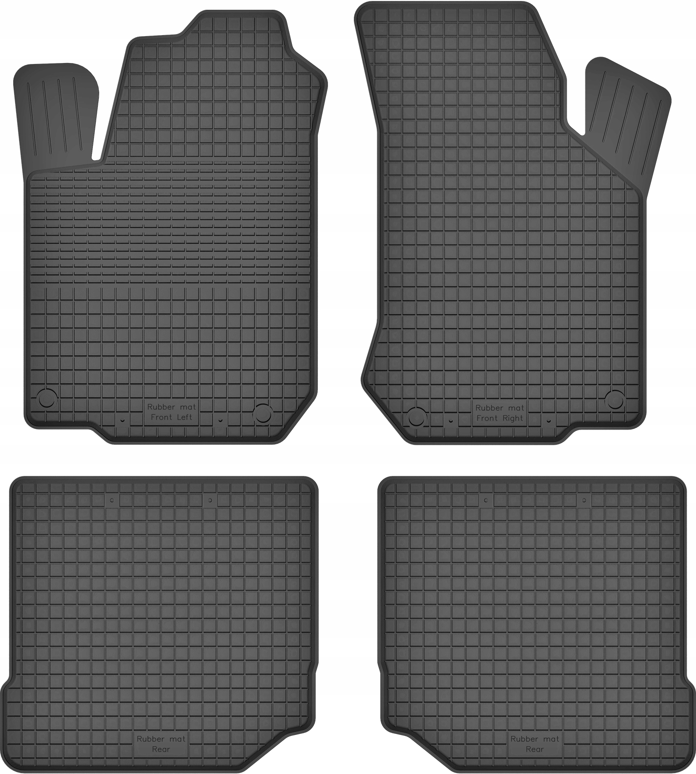 

Dywaniki gumowe wycieraczki do Seat Leon 1 I 99-06