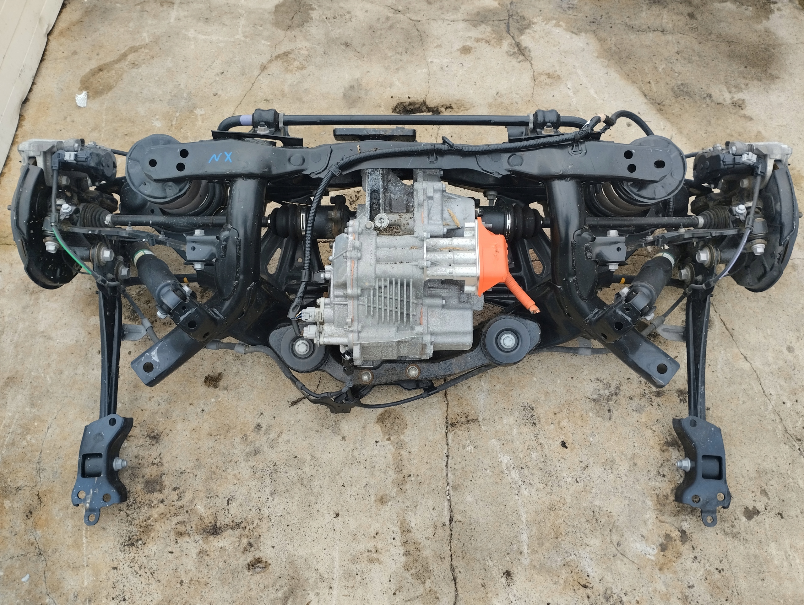 LEXUS NX LIFT sususpension rear part complete sider