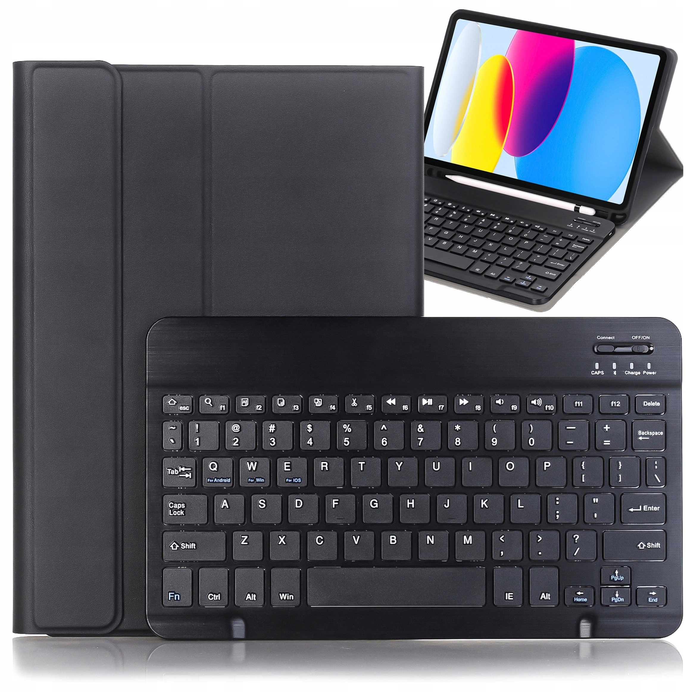 Pouzdro S Bluetooth Klávesnicí Pro Apple Ipad 11 (11. Generace 2025)