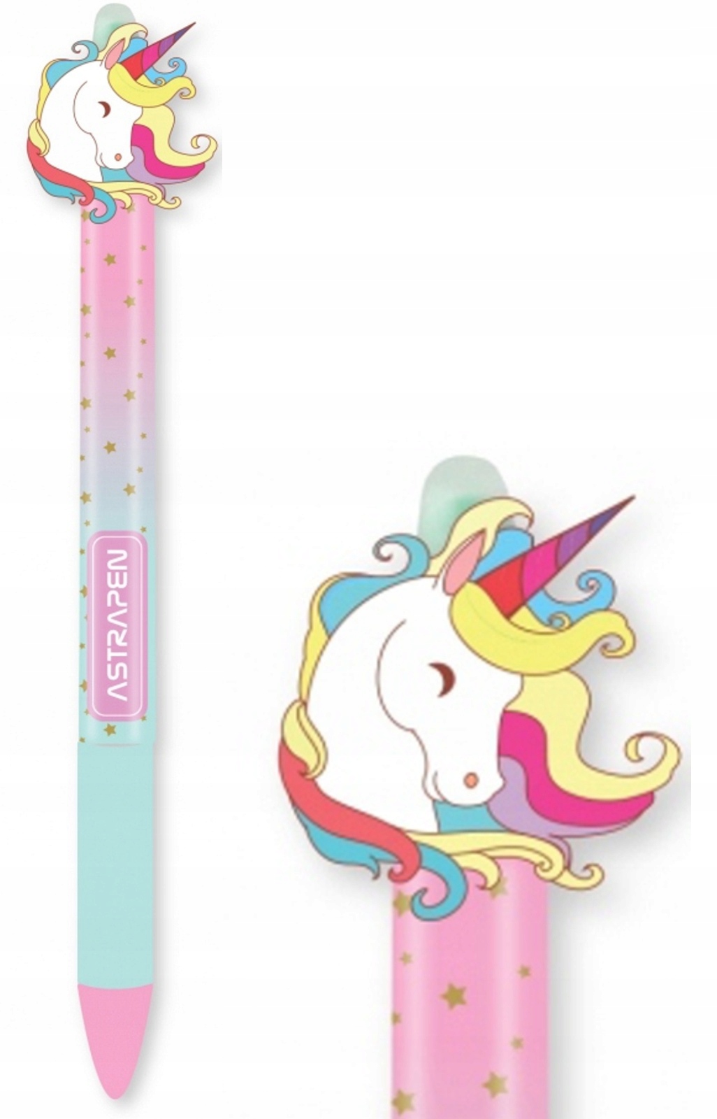 Długopis automat wymazywalny OOPS! UNICORN A'36