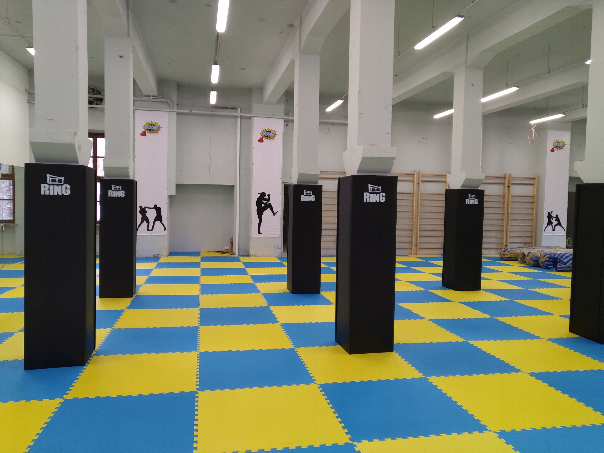 MATA PUZZLE DO ĆWICZEŃ FITNESS EcoLine 100x100x2cm Model Puzzle