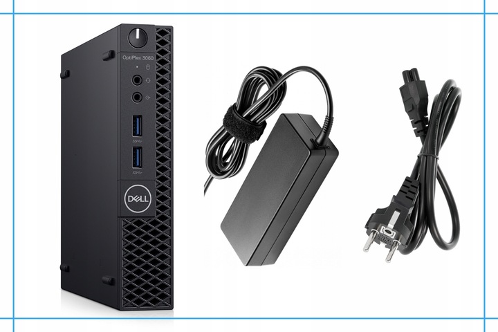 Mini Komputer Dell Optiplex 3060 Tiny I3 8GEN 16GB Nowy 256SSD Win11 Pojemność dysku 256 GB