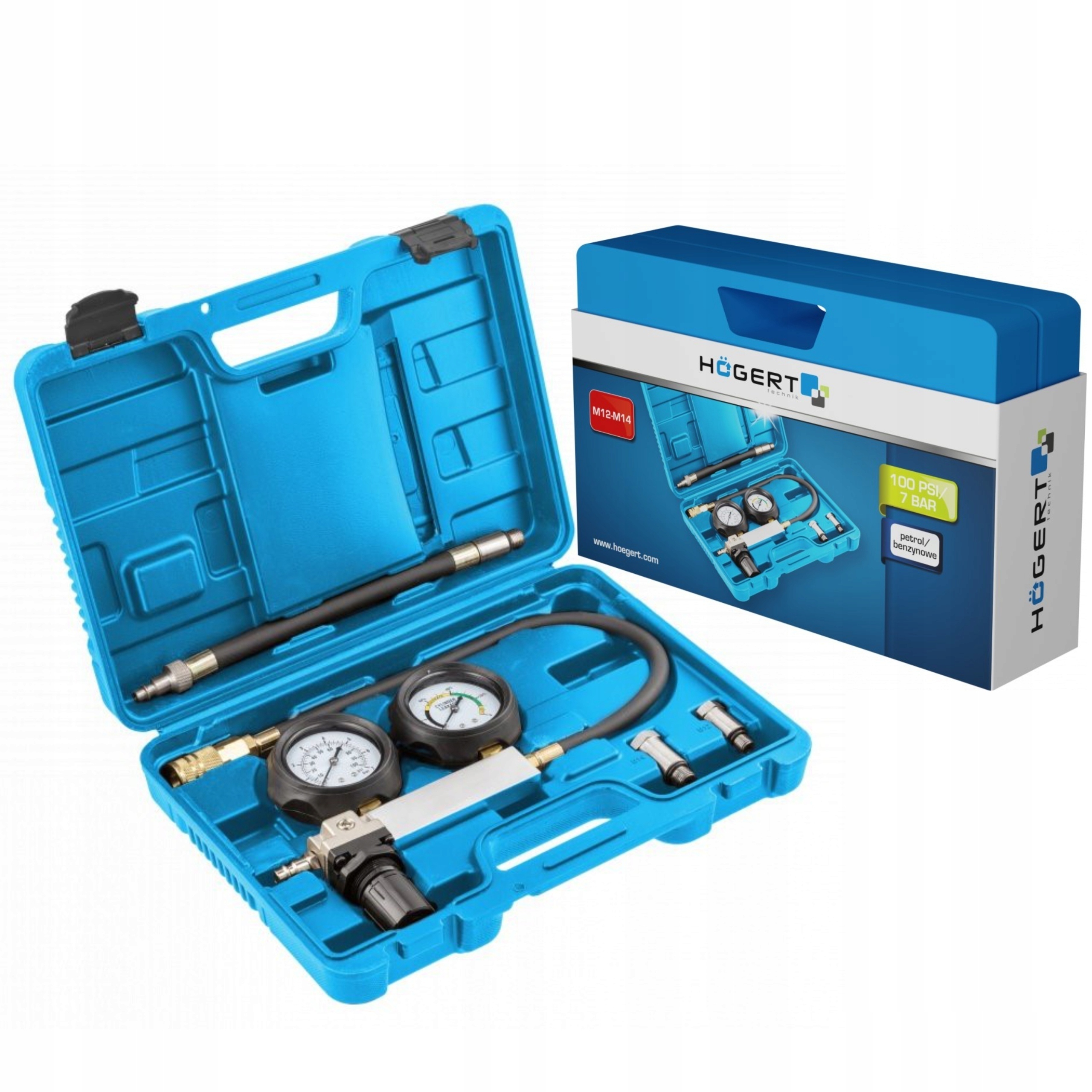 ТЕСТЕР ВИТОКУ ЦИЛІНДРА HOGERT HT8G413 M12M14