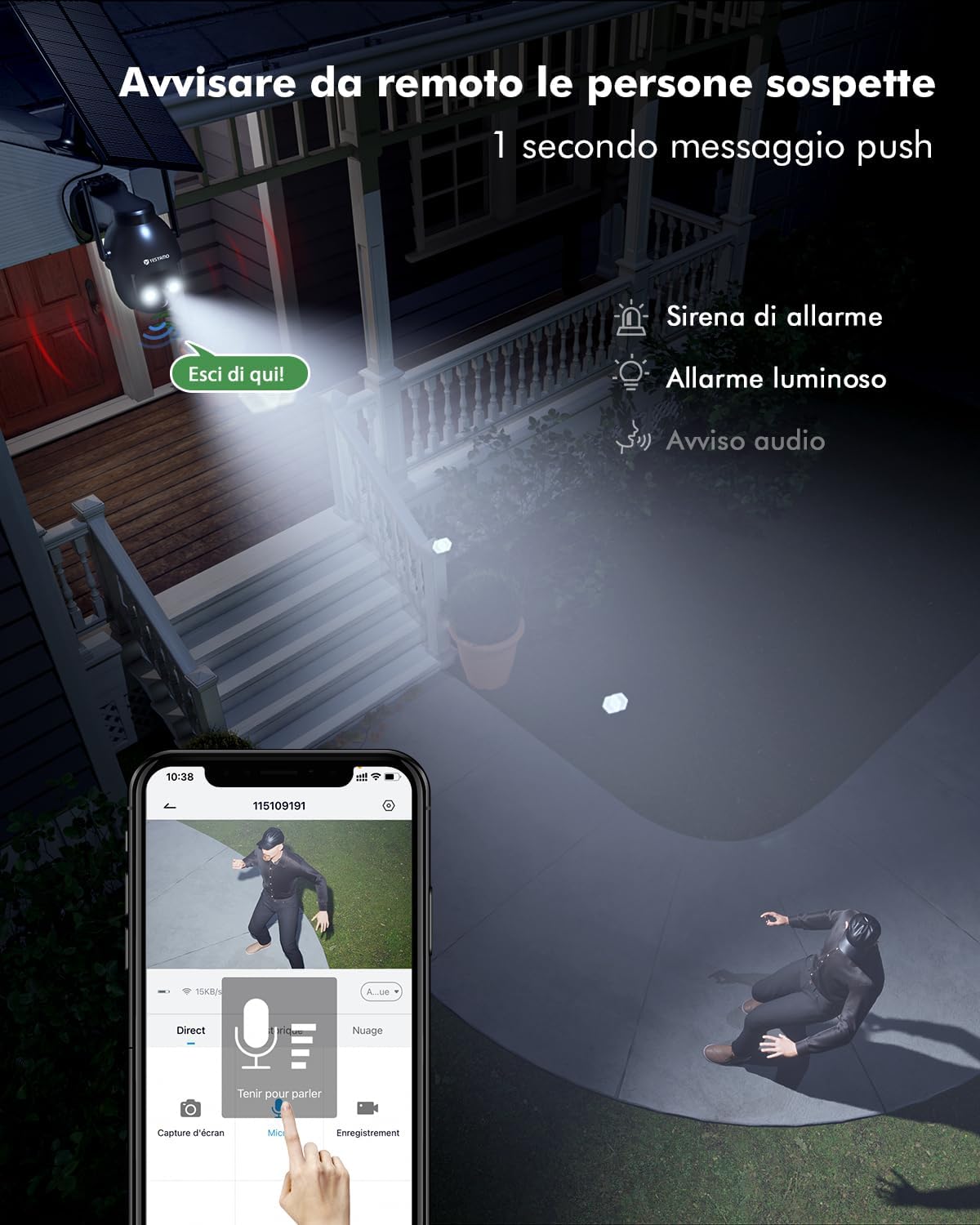 Kamera Ip zewnętrzna Yesyamo ZS-GX8S