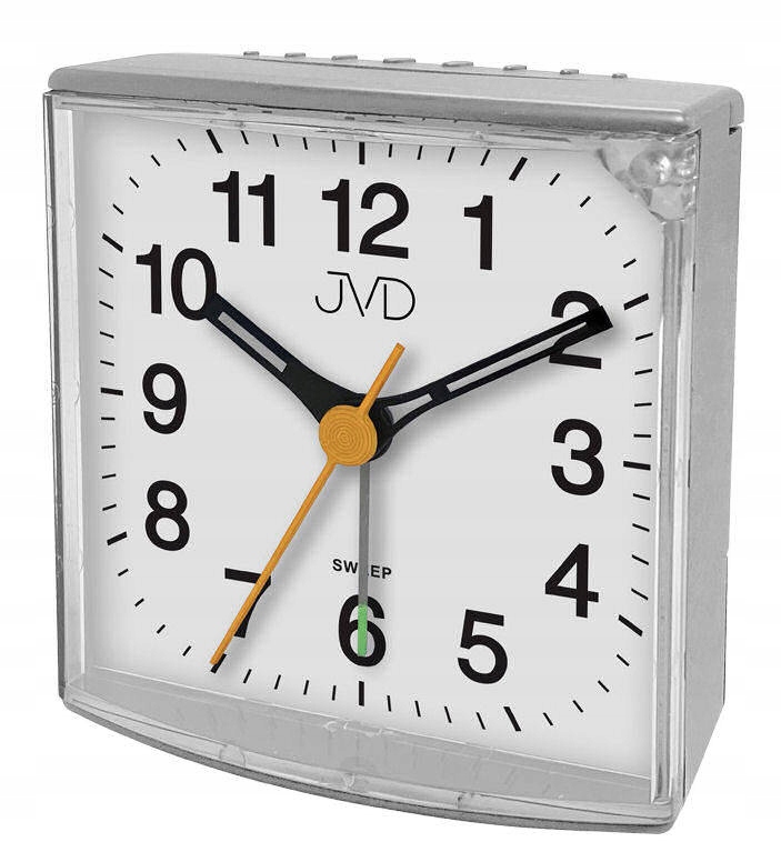 

Czytelny Budzik Jvd SRP002.3 Cichy Mechanizm Light