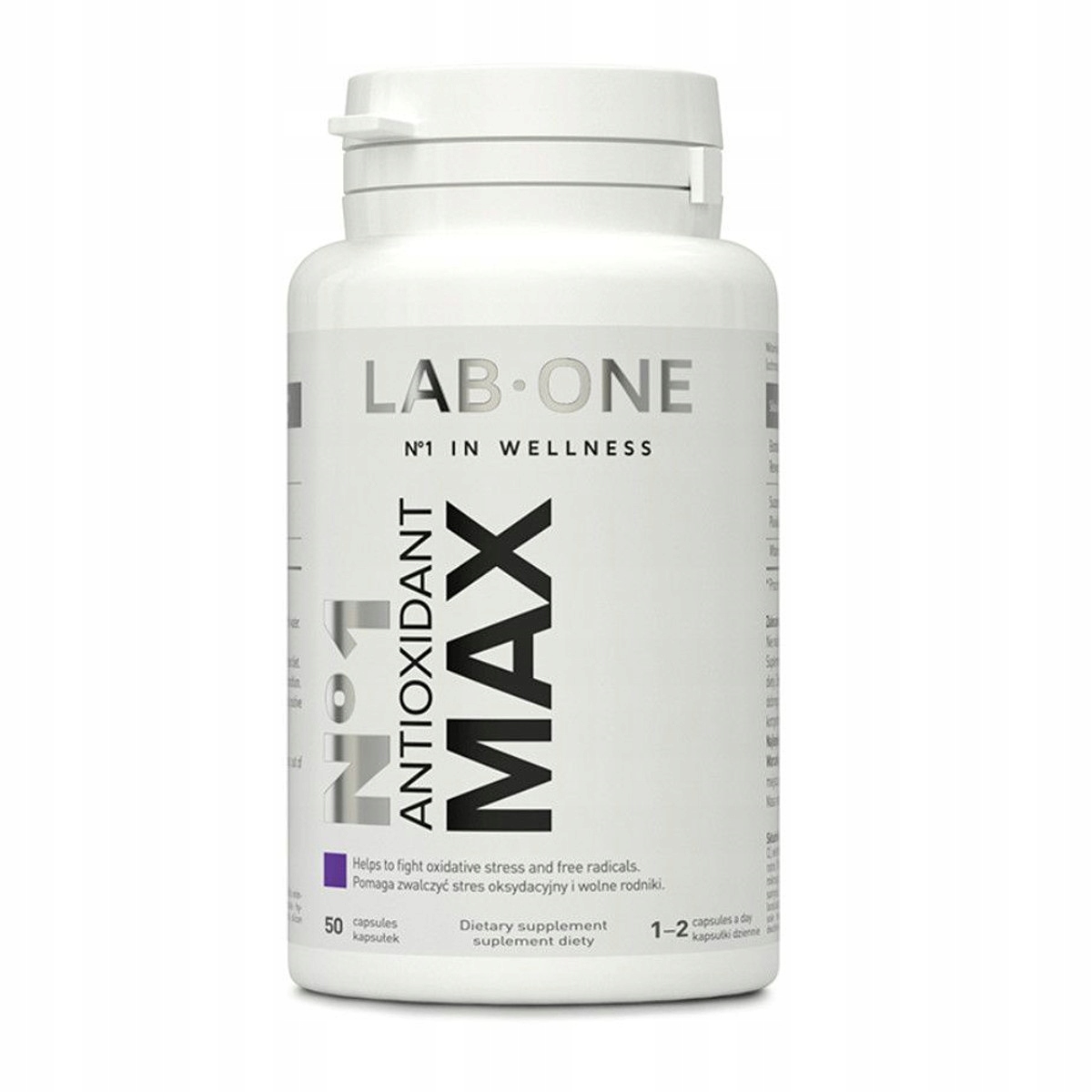 Антиоксидант LAB ONE Max na STRES OXYDACYJNY 50 кап