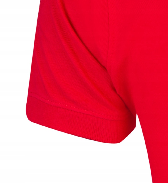 KOSZULKA MĘSKA POLO BAWEŁNIANA POLÓWKA r.3XL Kolor czerwony
