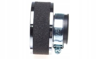 Filtr Powietrza Stożkowy 42 mm Walec Gąbka Chrom