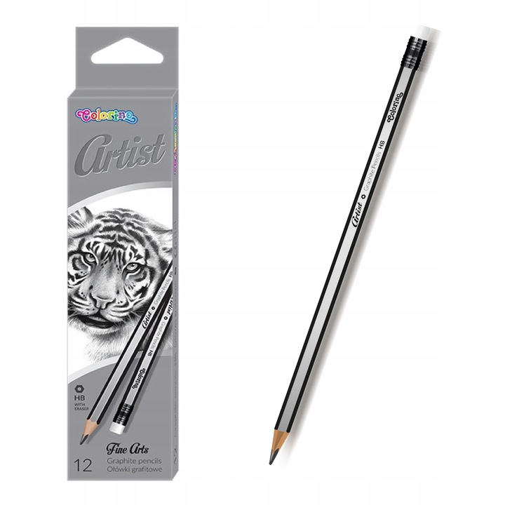 

Colorino Artist Ołówki Grafitowe Hb 12 Szt 39514