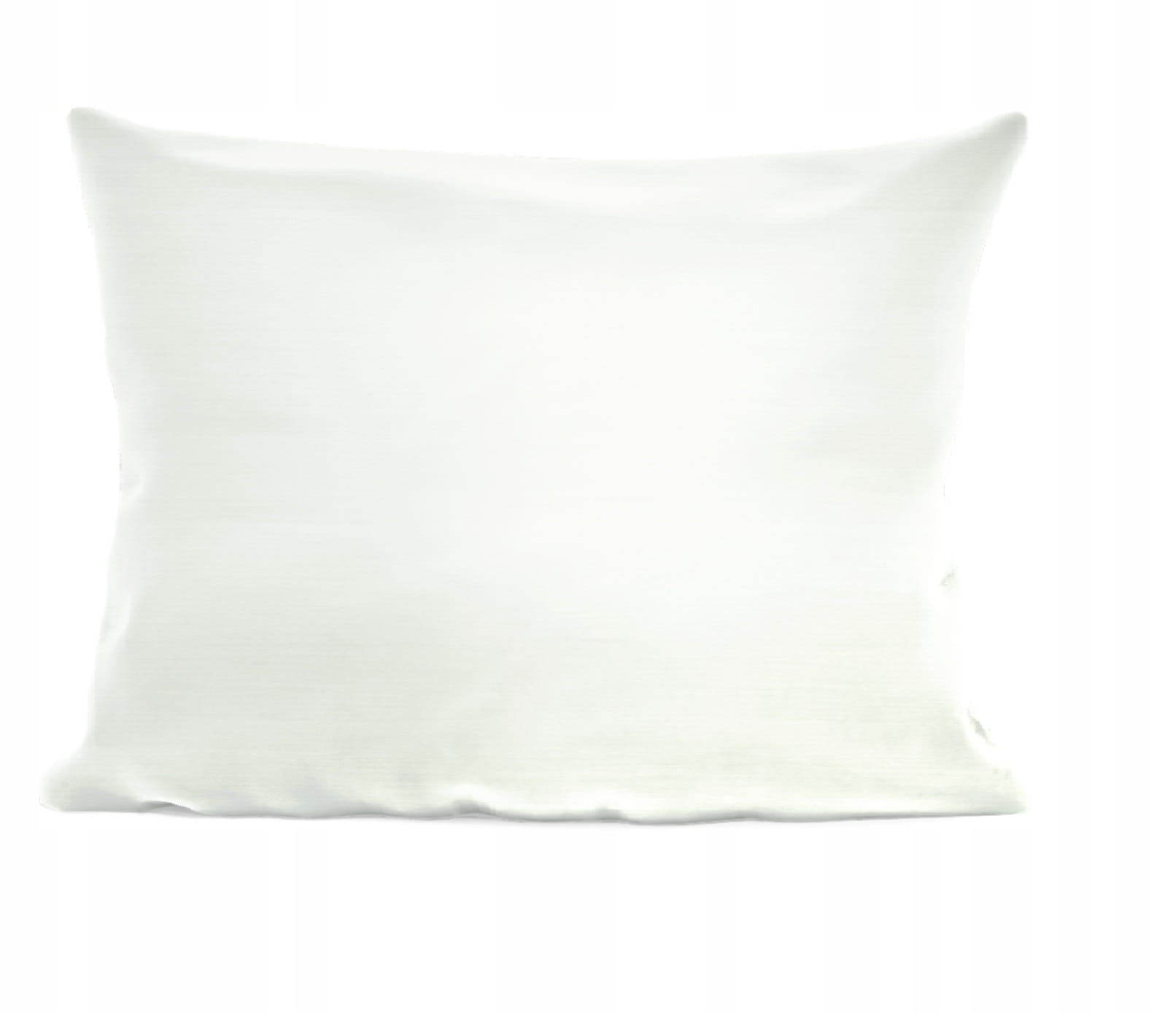 BIAŁA POSZEWKA SATYNOWA NA PODUSZKĘ ZAMEK 50X70