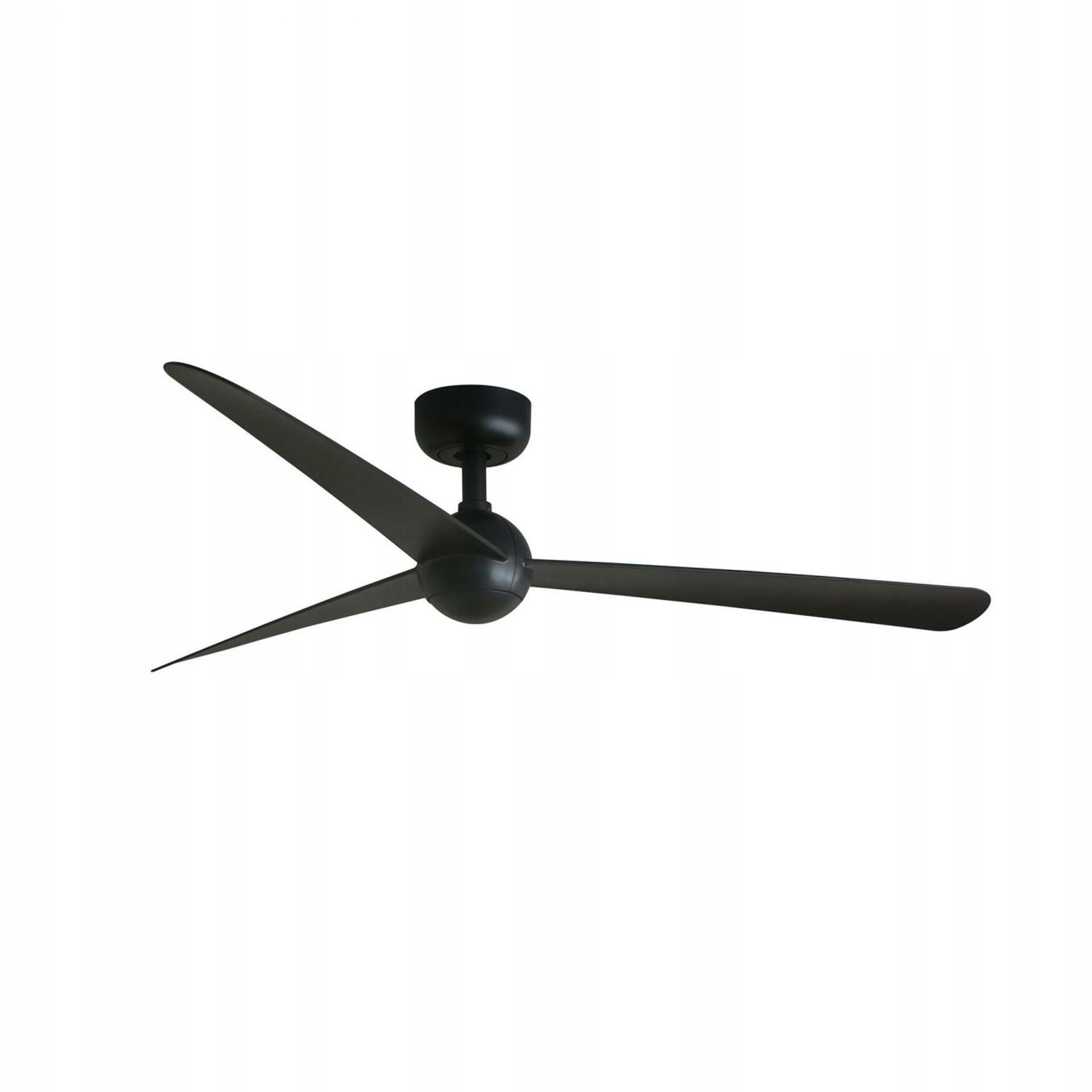 Stropný ventilátor Faro Sfera M čierny, DC motor, diaľkové ovládanie