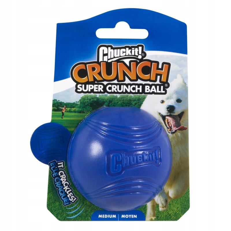 

Chuckit Crunch ball chrupiąca piłka zabawka psa M