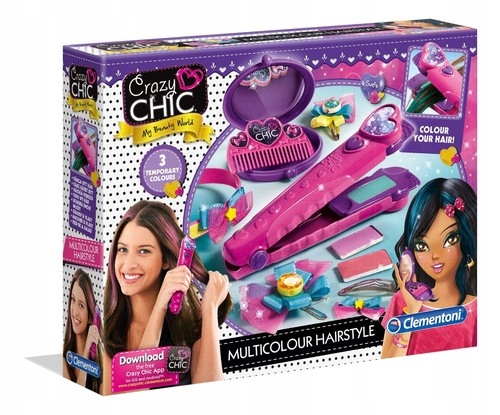 

Crazy Chic Crazy Fryzury Kolorowe 6+ Clementoni