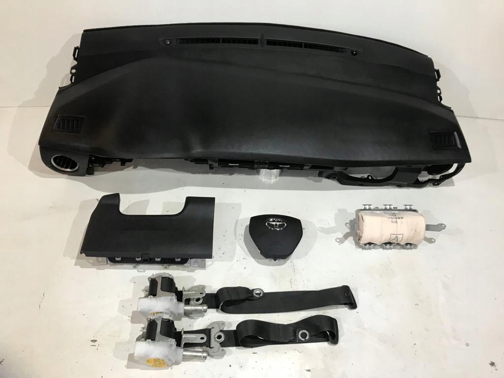 TOYOTA COROLLA E16 доска консоль подушка безопасности ремни ORG