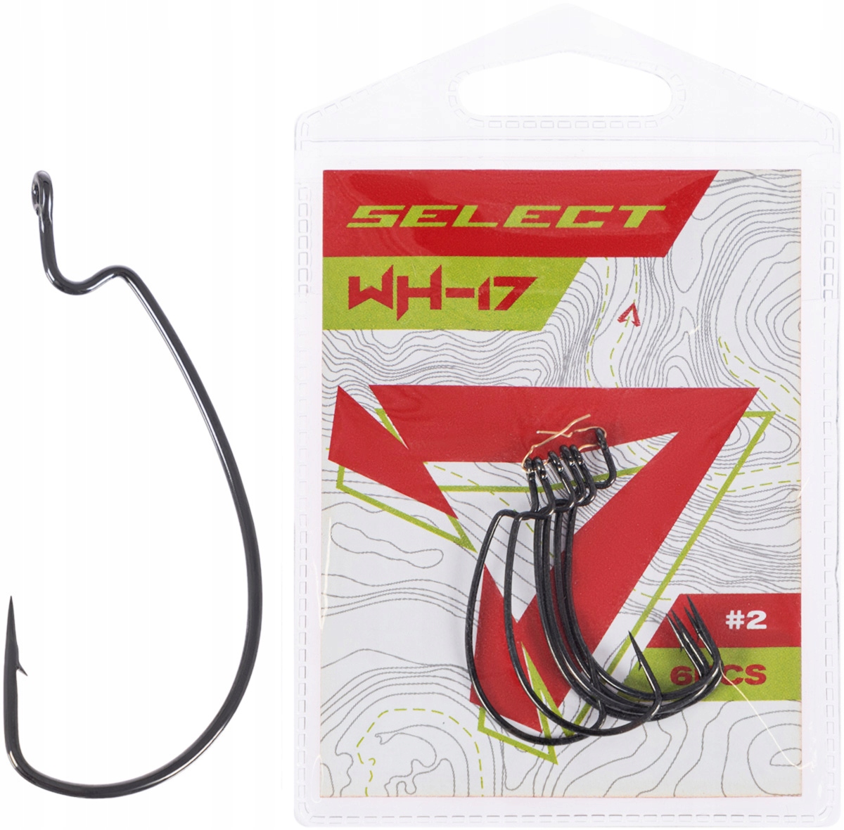 Haki Offsetowe Select WH-17 rozm. 2/0 Op.5szt 18707708