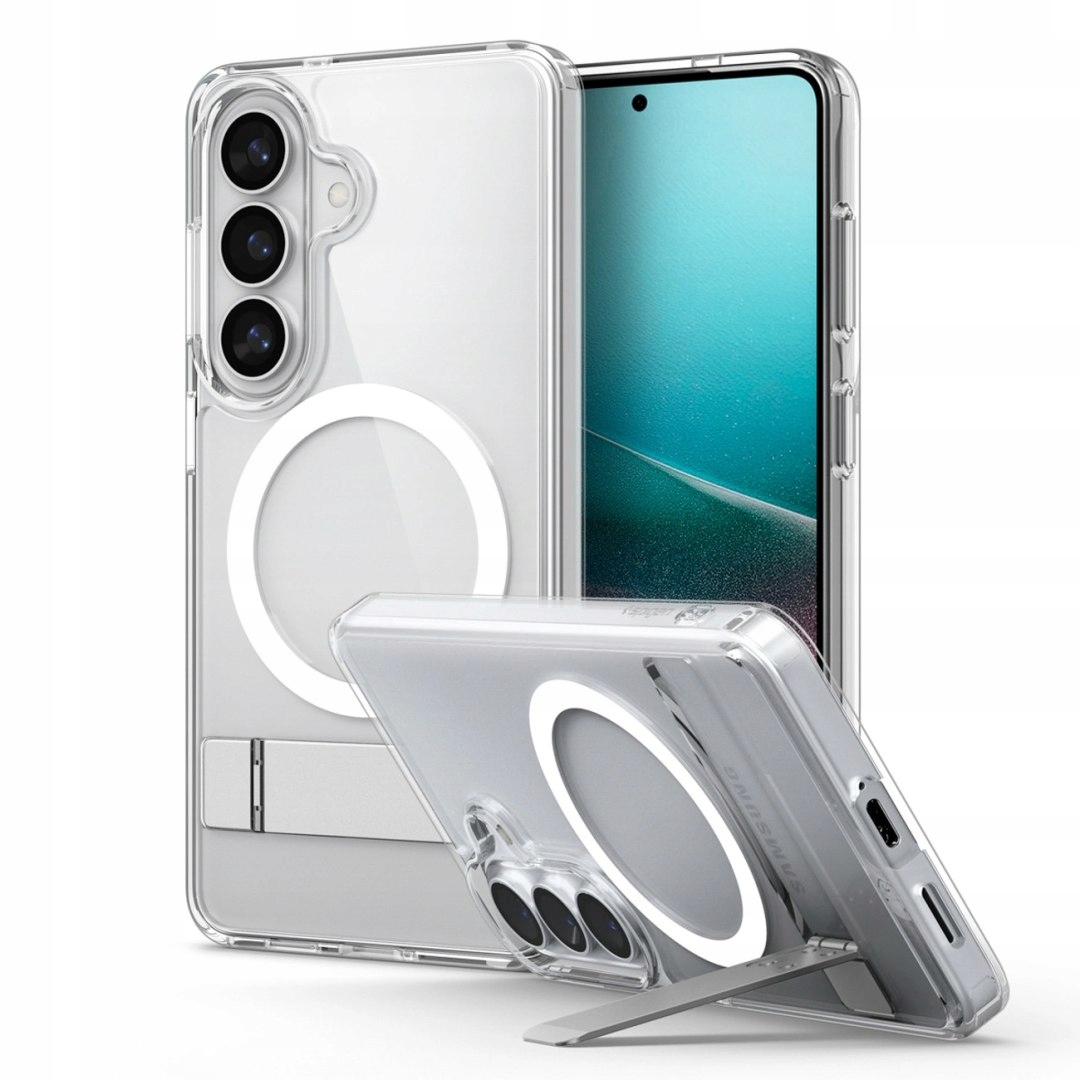 Etui Spigen Ultra Hybrid S Mag MagSafe na Samsung Galaxy S26 przezroczyst