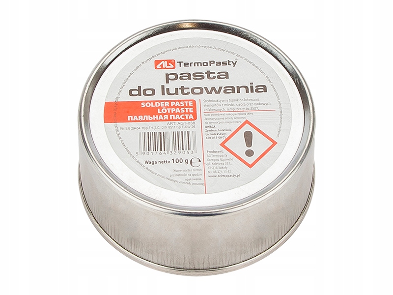 PASTA LUTOWNICZA 100g AG