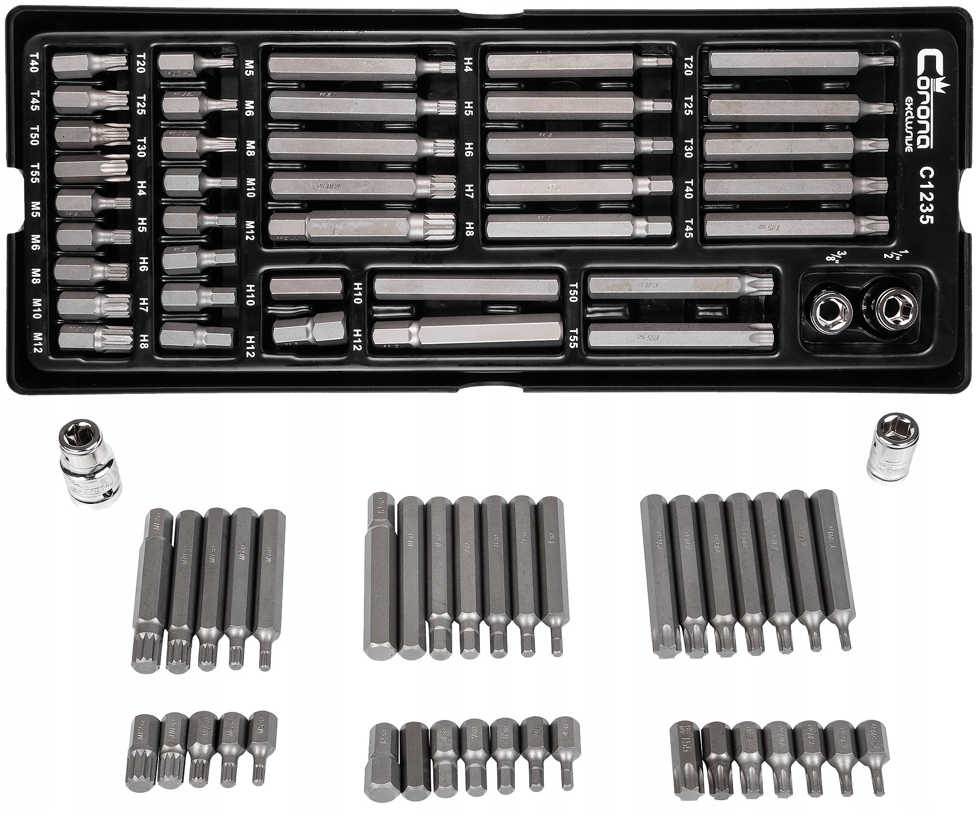 WKLAD DO SZAFKI NARZEDZIOWEJ TORX HEX SPLINE C1235