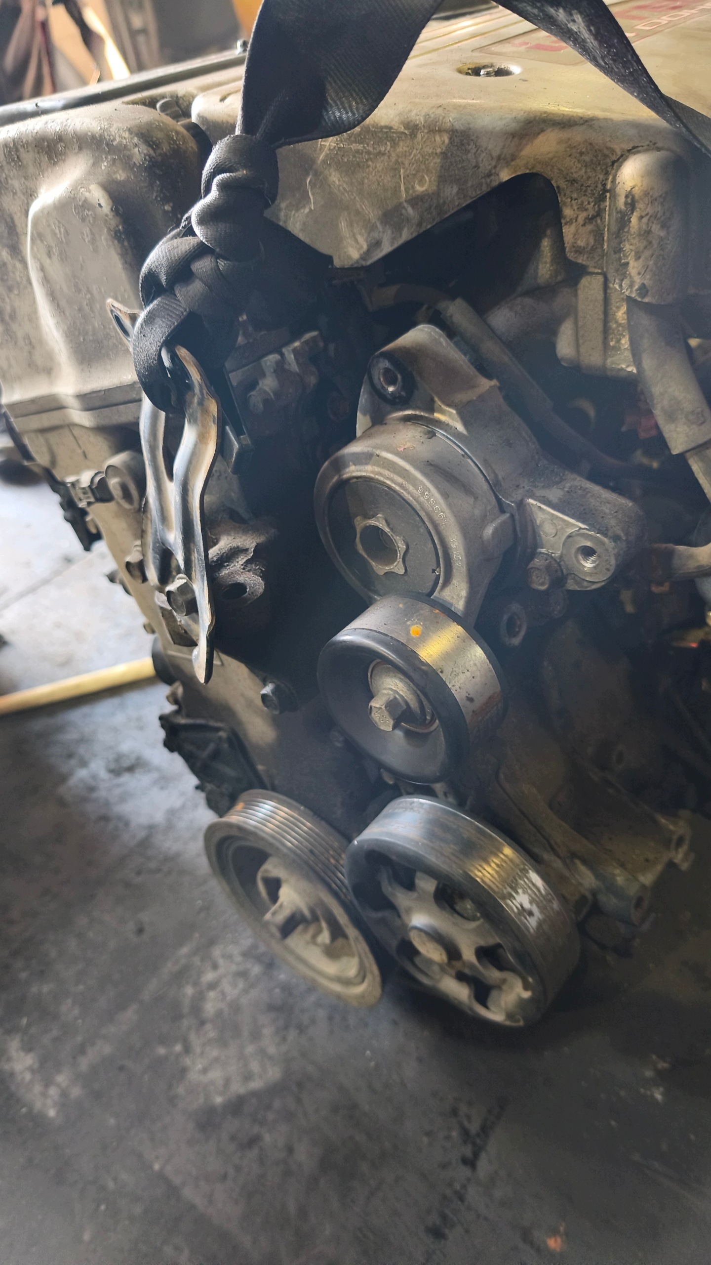 engine unprotected pillar HONDA ACURA 2006r 2.4B VTEC K24A2
