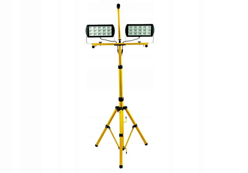 Naświetlacz Halogen ROBOCZY Lampa LED 2x45W Statyw Marka Schmith