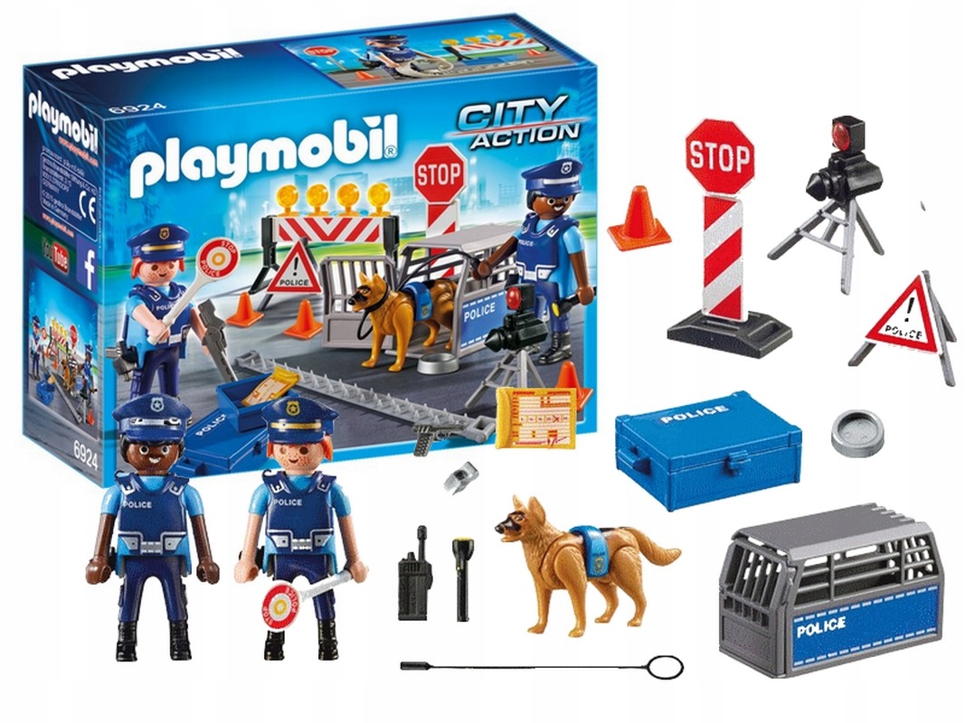 

Playmobil 6924 Blokada Policyjna