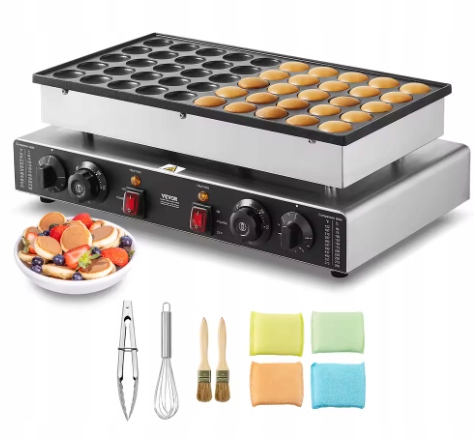 Gastronomický palačinkovač Na 50 Ks Průmyslový stroj na Pancake Velký