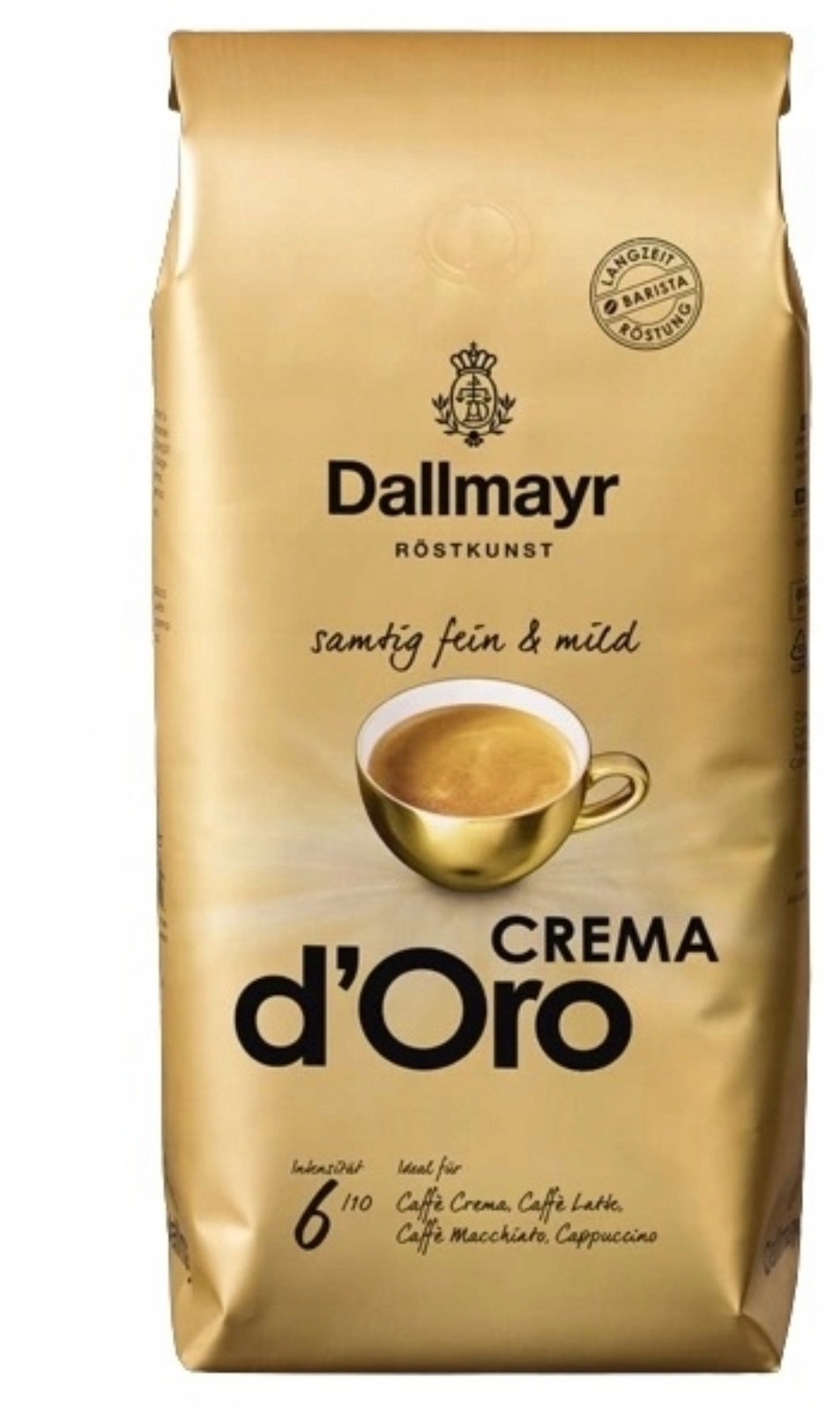 Levně Káva zrnková Dallmayr Crema d'Oro 1000 g