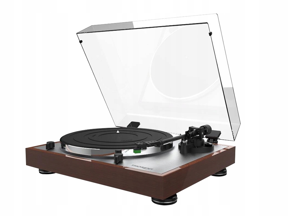 Thorens gramofon Td 402 DD piano walnut