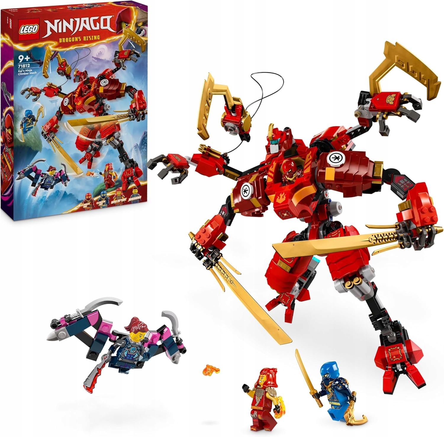 Lego Ninjago Kaiův šplhající nindžovský Hračka