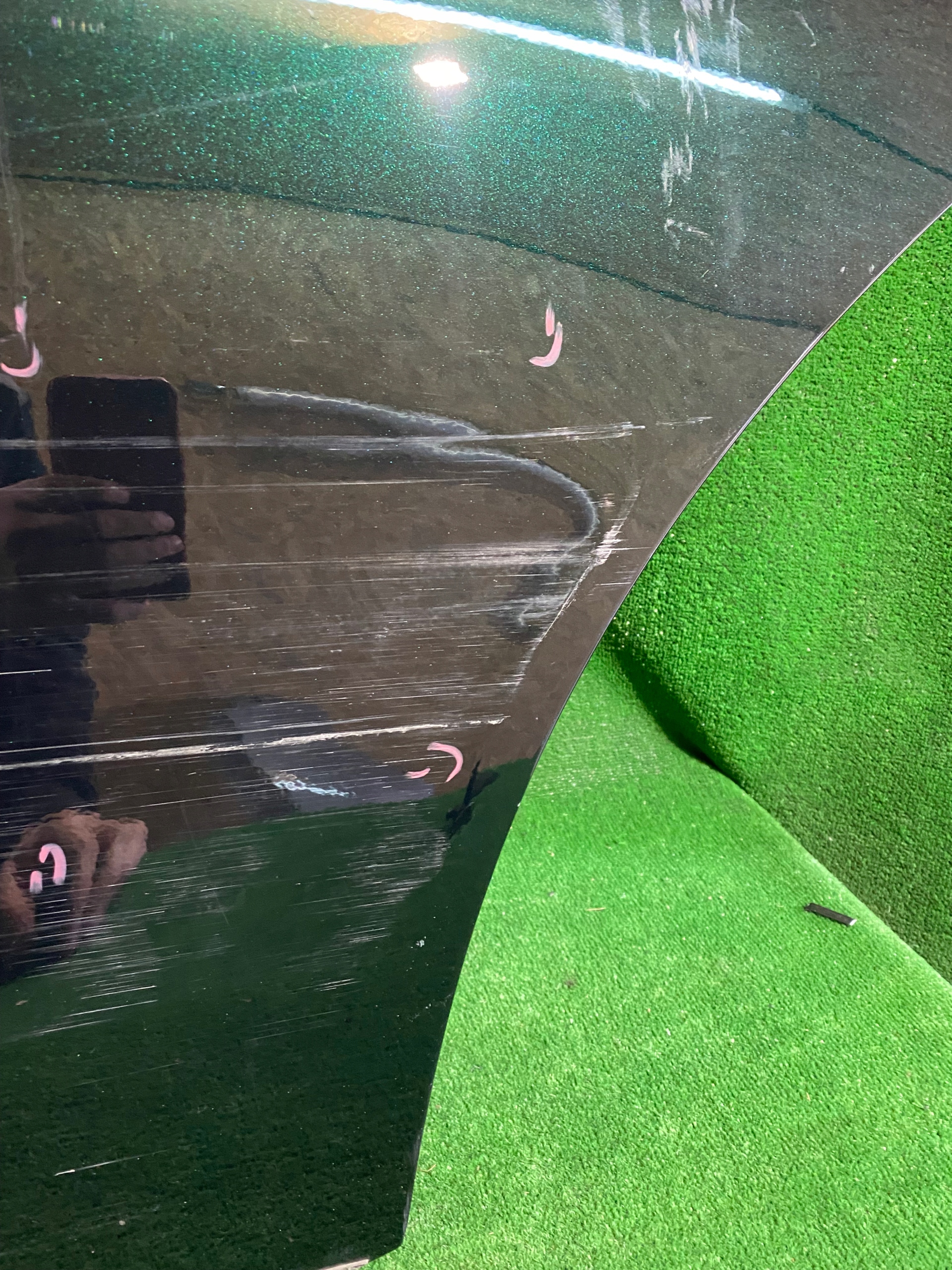 door rear. left left rear part MERCEDES S-KLASA W223