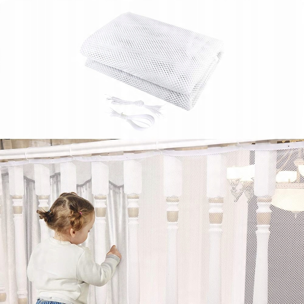 

Siatka Ochronna Schody Balustrady Nylon 300×78CM