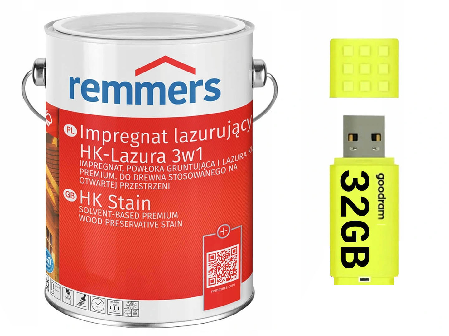 Remmers HK-Lasur impregnat do drewna 0,75L
