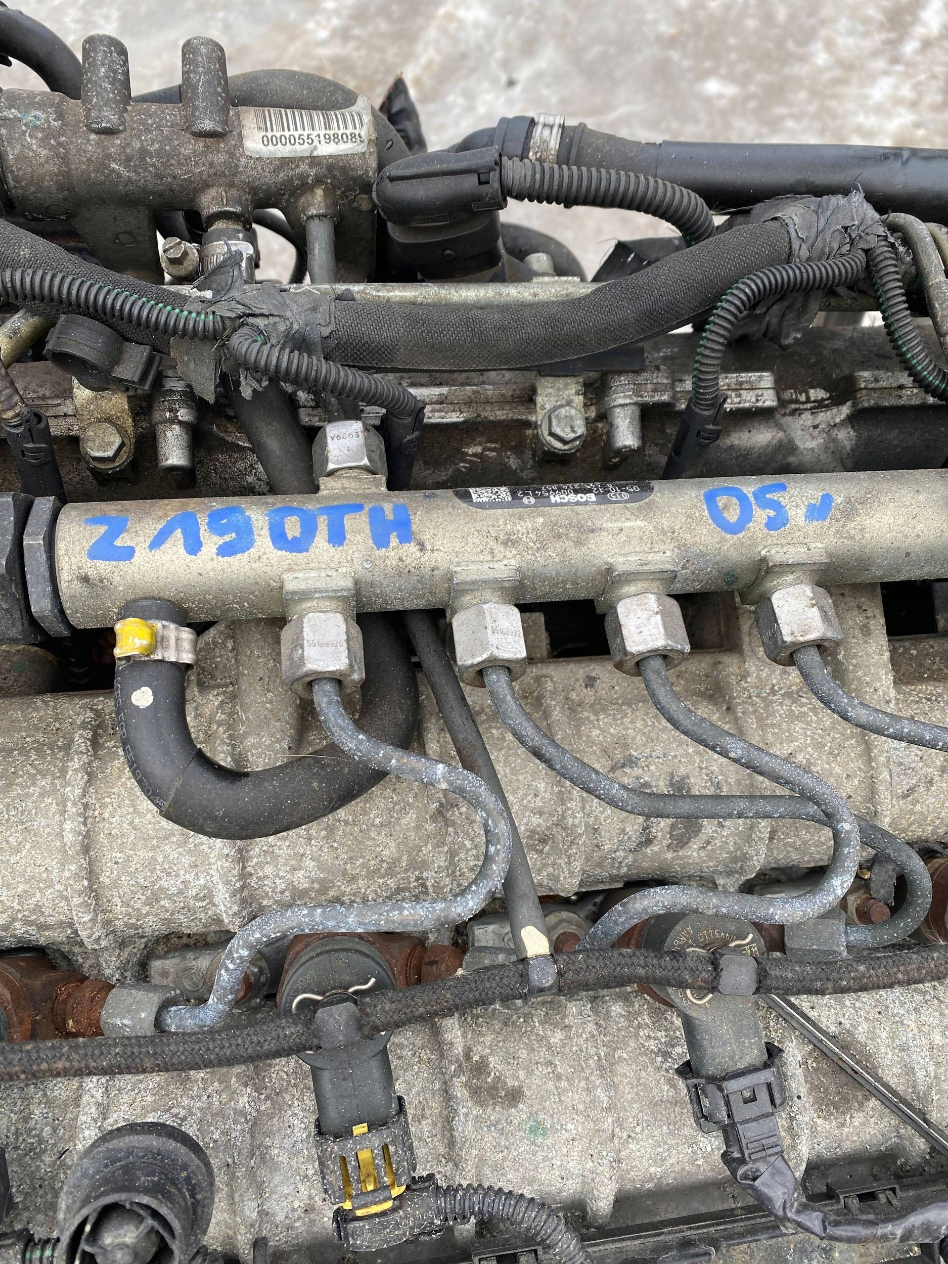 OPEL VECTRA C 1.9 CDTI complete engine Z19DTH