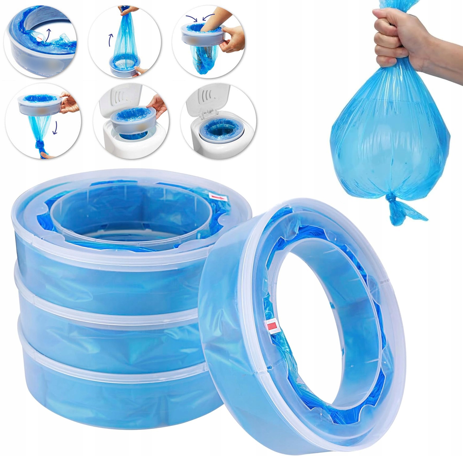 Levně 4KS Do Angelcare Náplně Do Zásobníku Na Pleny Sáčky