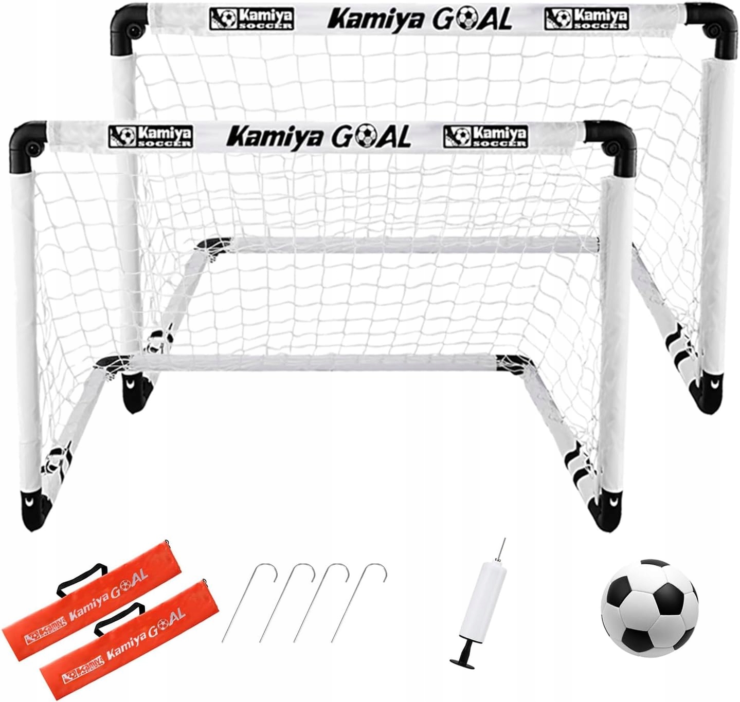 Fotbalové Branky Kamiya 2PACK Pro Děti, Skládací, Přenosné, Zahradní, Sportovní
