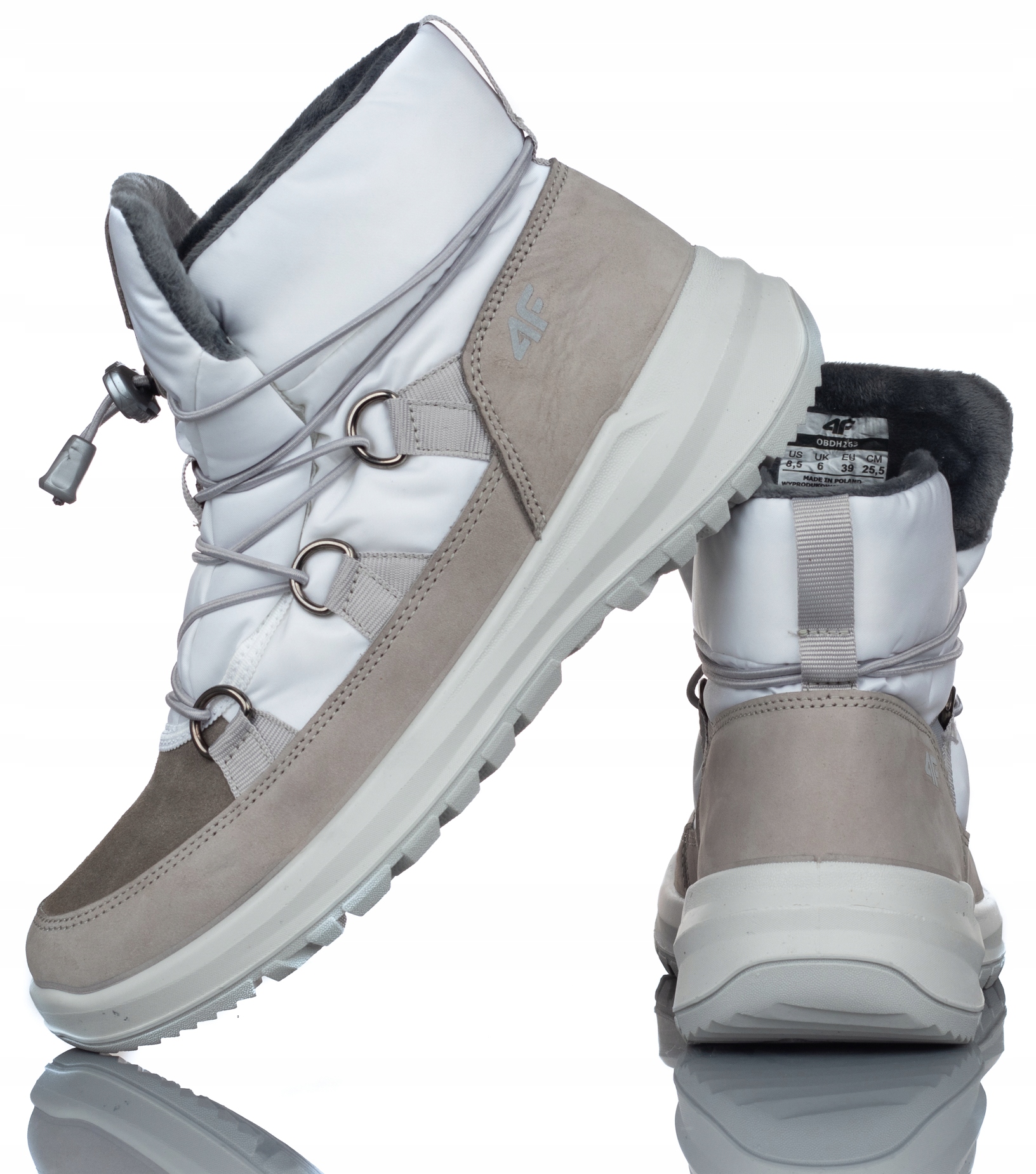 

Buty Damskie 4F Zimowe Śniegowce OBDH263 10S R-37