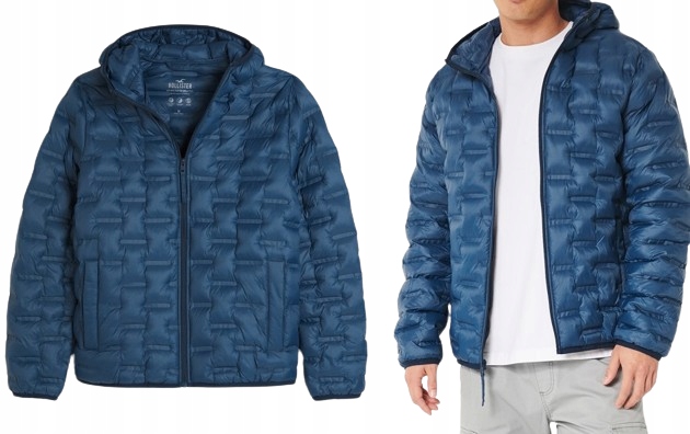 Bunda Abercrombie Hollister XL péřová zimní ultimate puffer