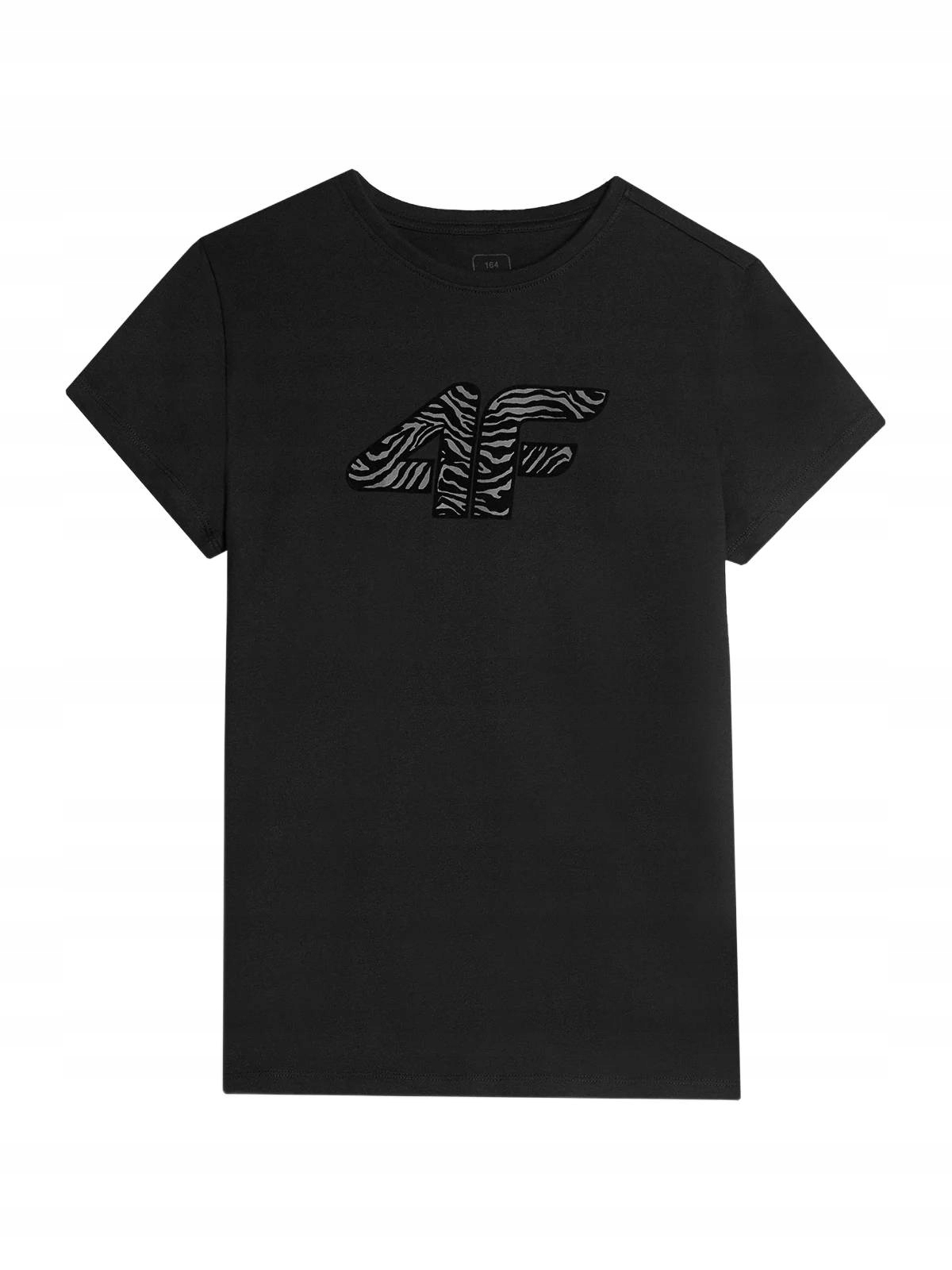 KOSZULKA DZIEWCZĘCA 4F T-SHIRT BAWEŁNA 152 Wiek dziecka 11 lat +
