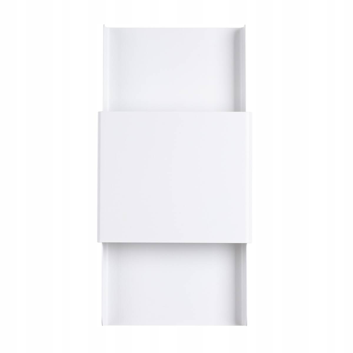 Moderné obdĺžnikové nástenné svietidlo 40 cm biele do obývačky Sollux Lighting
