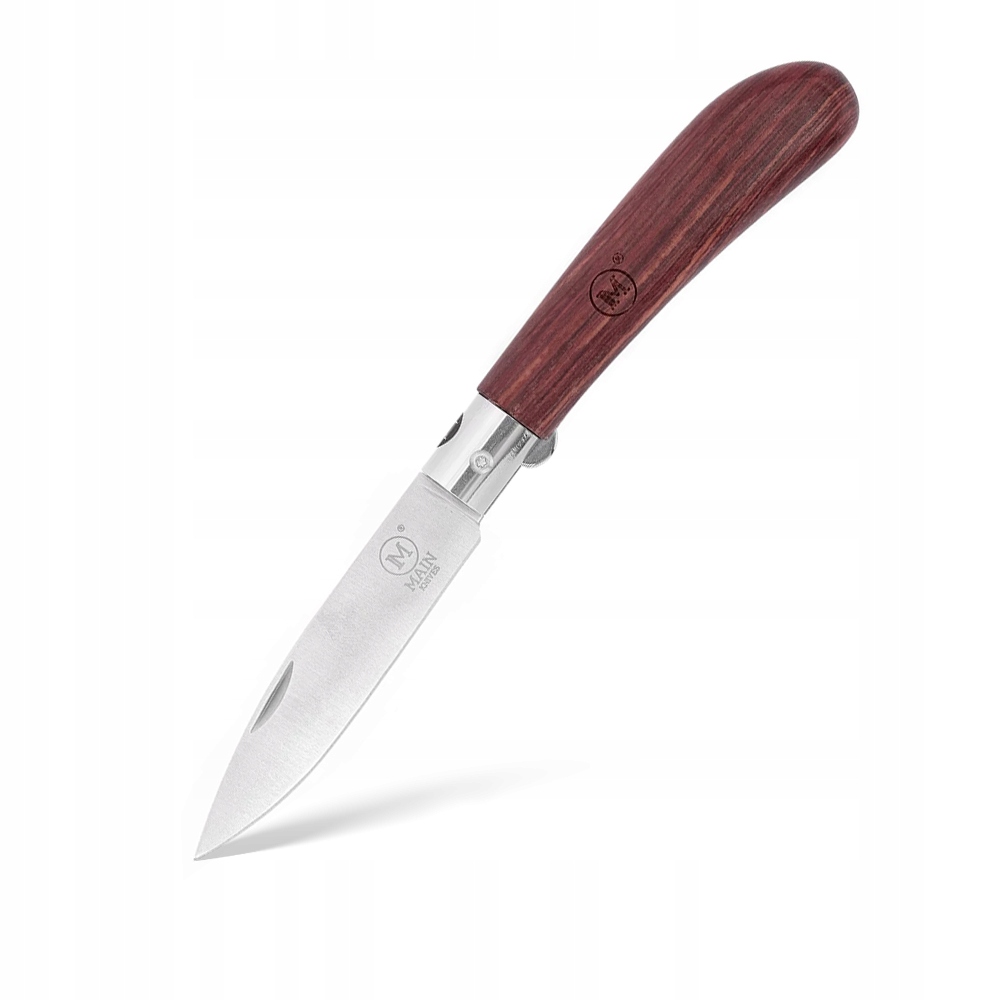 Nůž Main Knives German Line 1201 Drop Point 440A Bubinga Wood