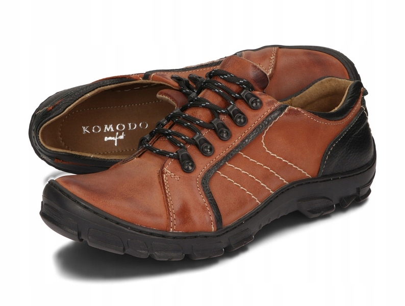 PÓŁBUTY MĘSKIE BUTY TREKKINGOWE 904 RUDY 41 Długość wkładki 26.5 cm