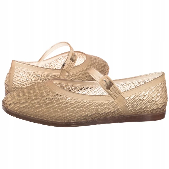 Letní boty na baleríny Melissa Harper Ad 35974/BH712 Clear Beige Béžová