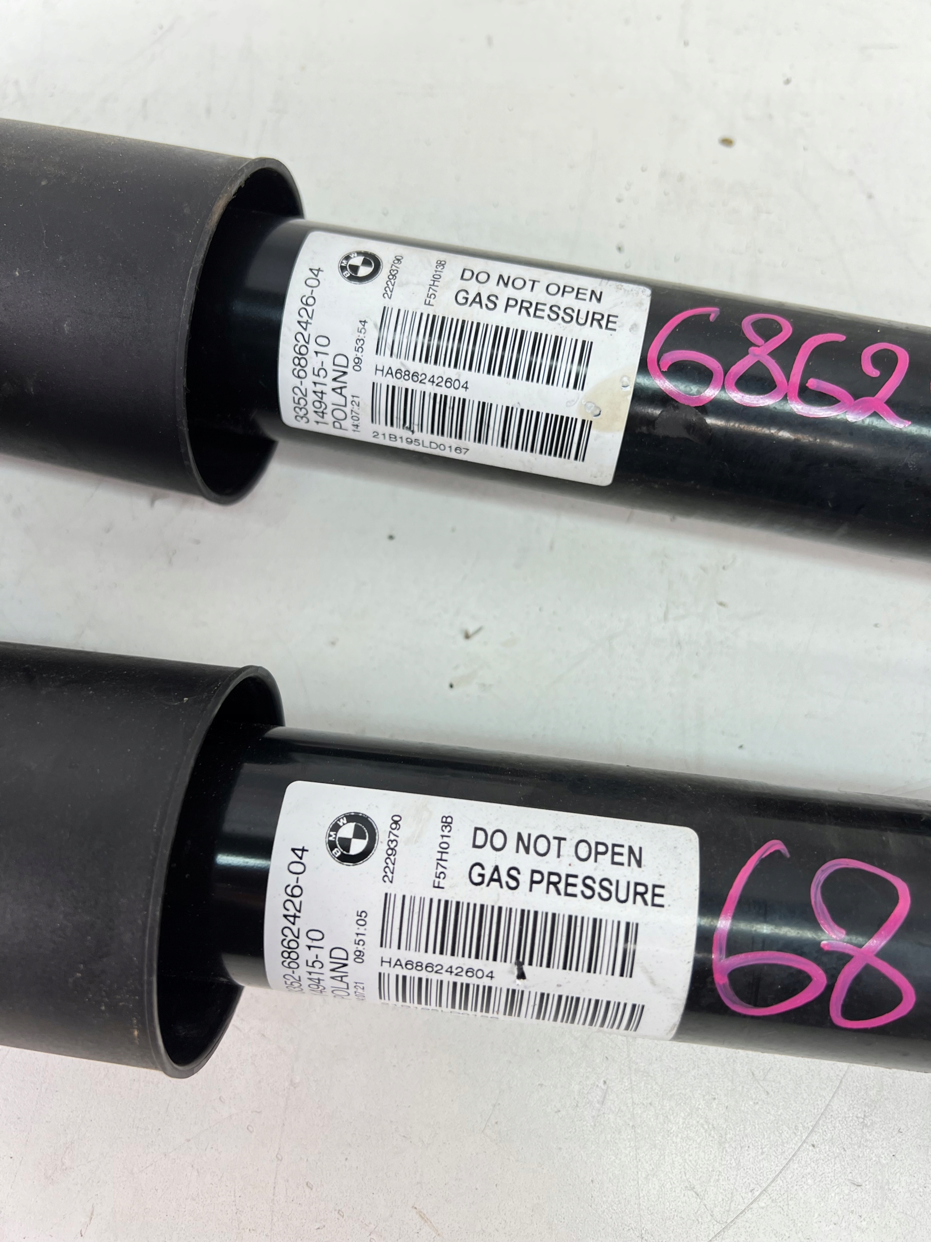shock absorber rear MINI F57 6862426