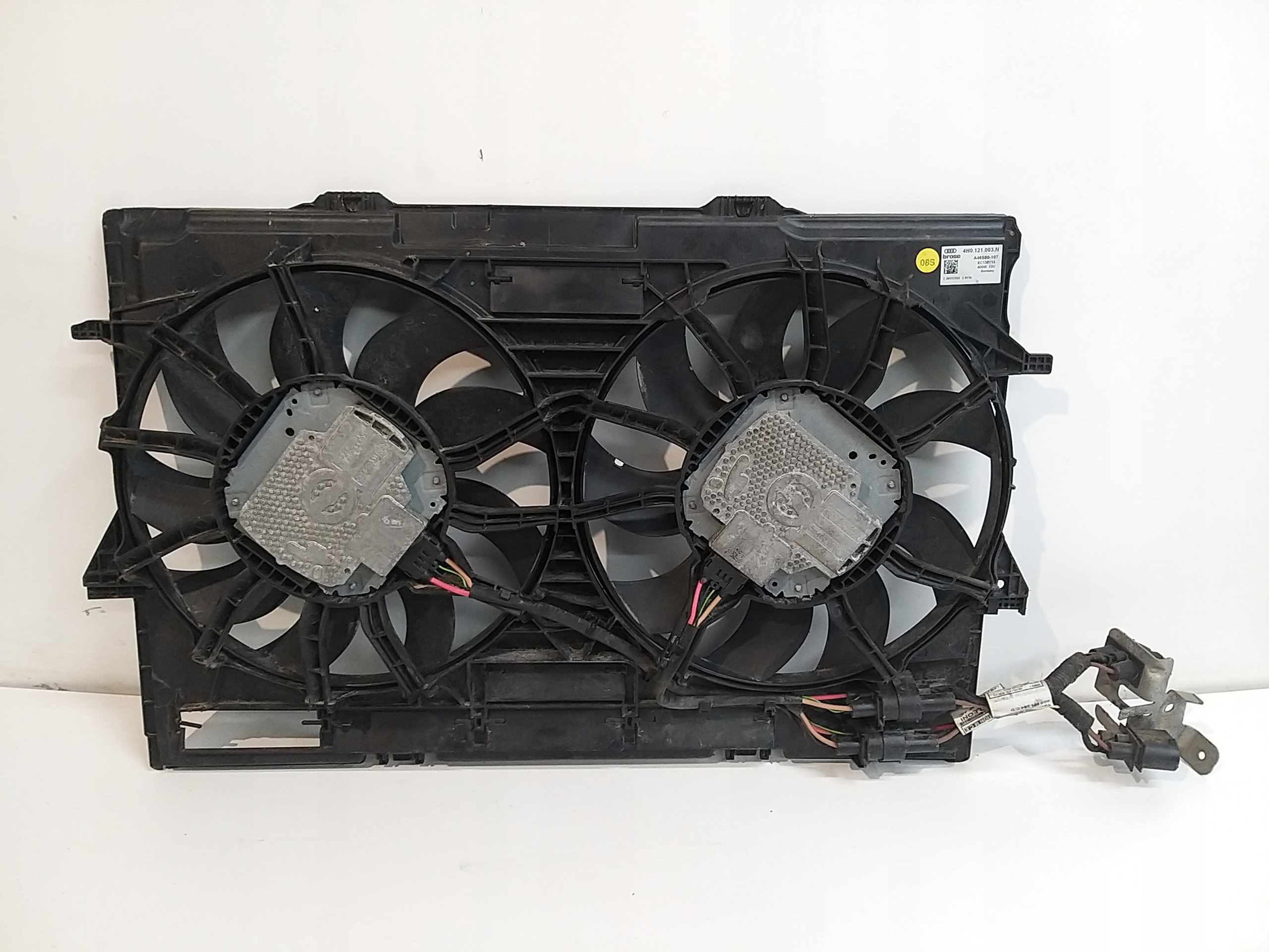 AUDI A5 A7 A8 modul obal vrtule ventylátory 4H0121003N